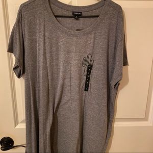 Gray Cactus T-Shirt